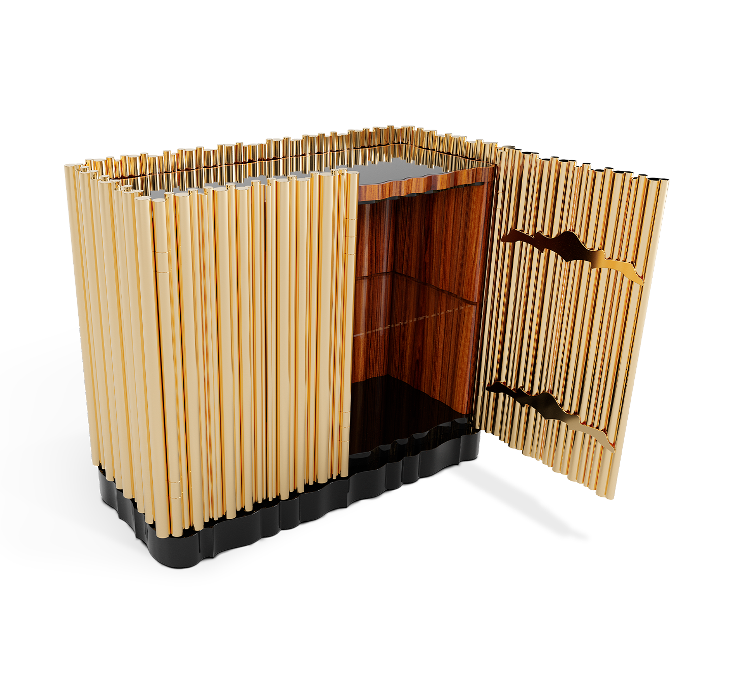 Komoda Harmony 2-drzwiowa Gold Premium