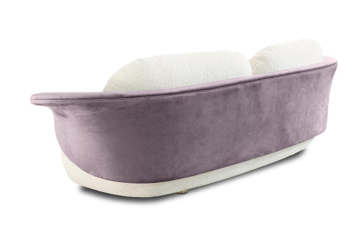 Pluszowa sofa Theodore