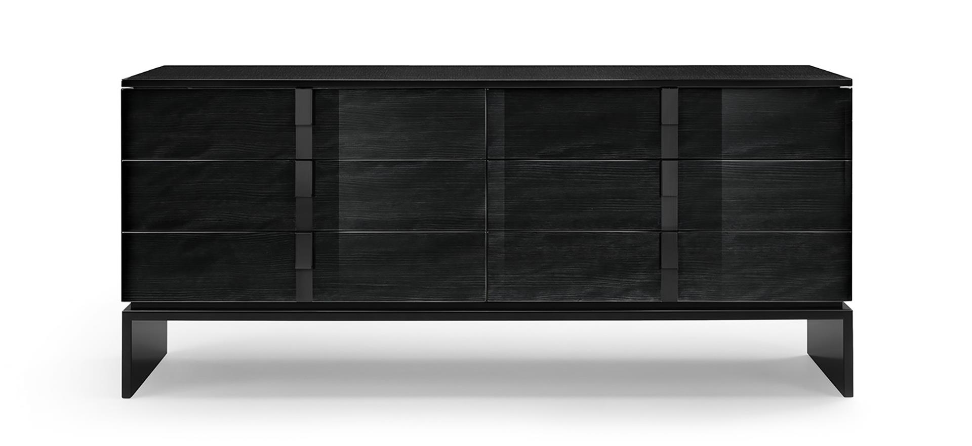 Czarna komoda Luxury