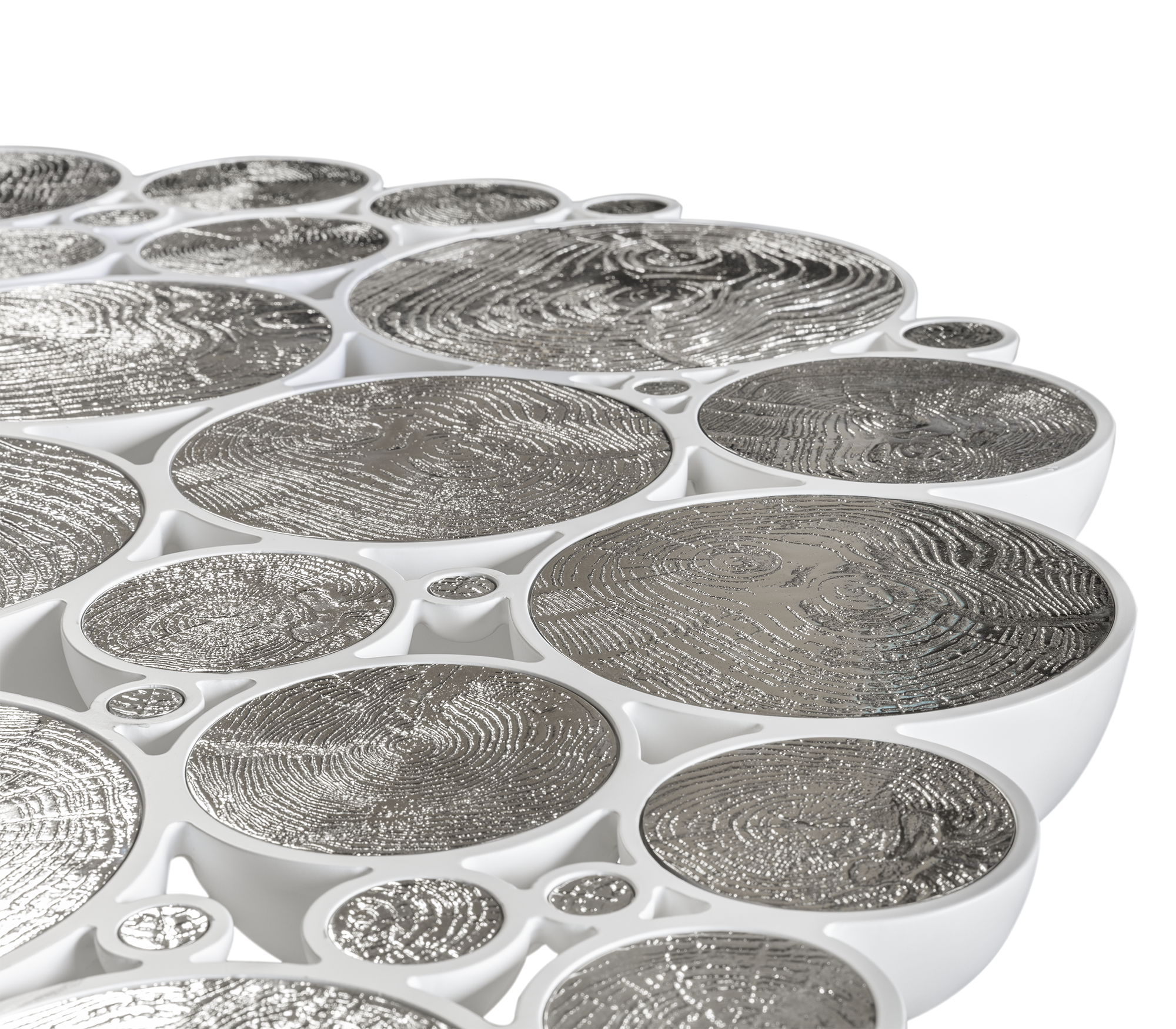 Biały stół jadalniany Orbit Luxe