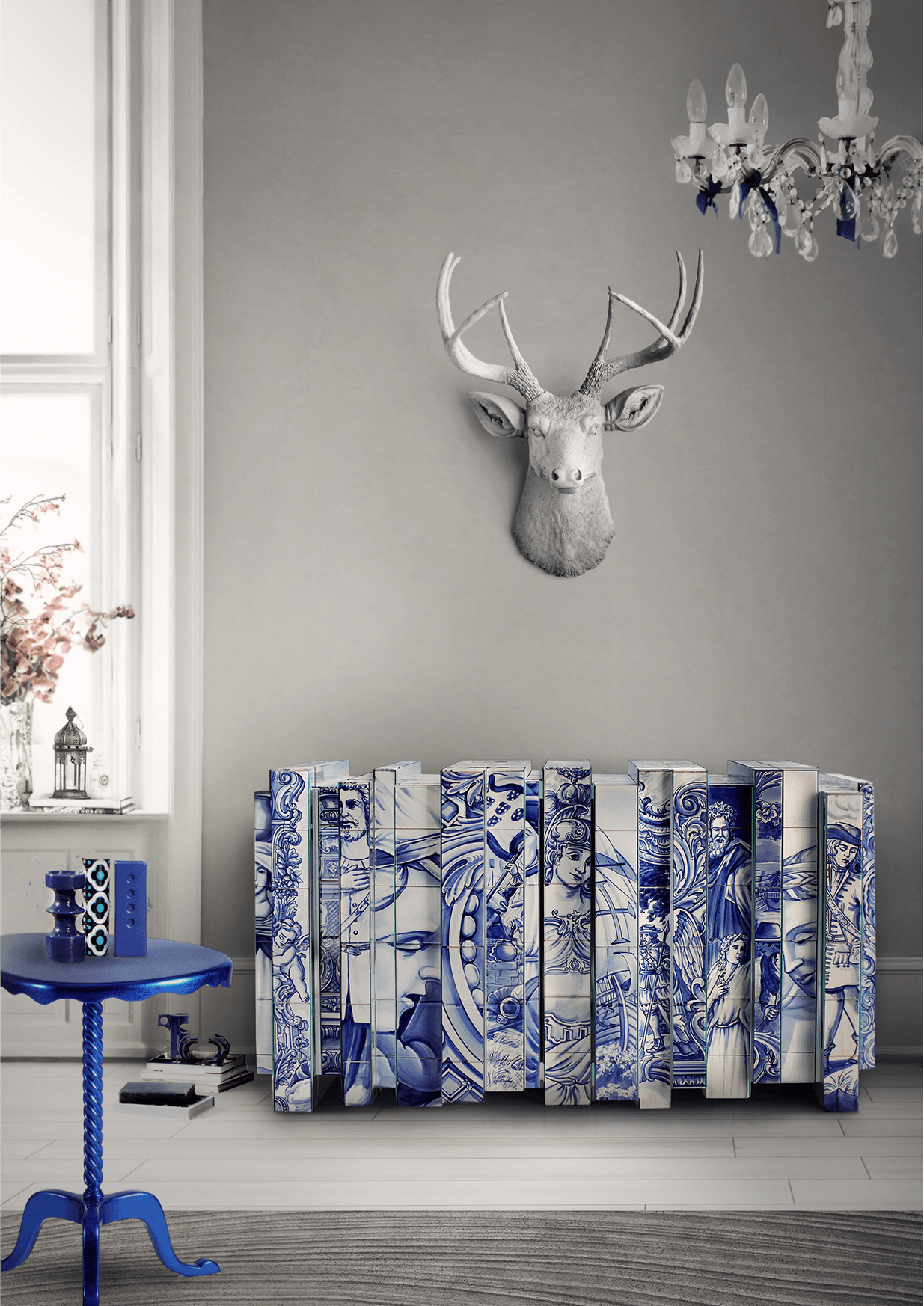 Stolik boczny Classic Ottoman