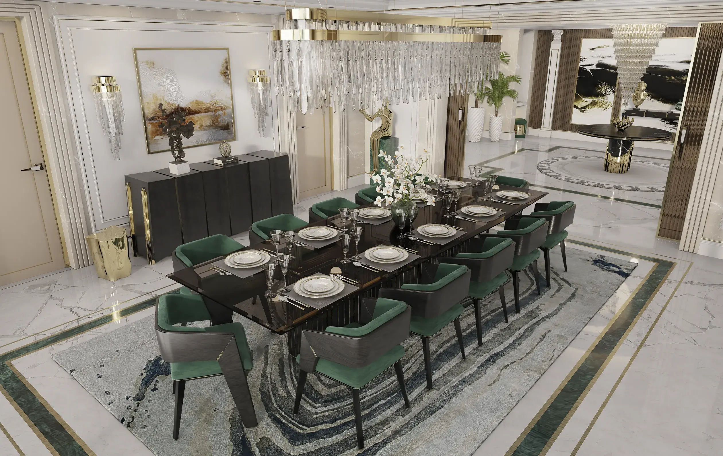 Krzesło jadalniane Crown II