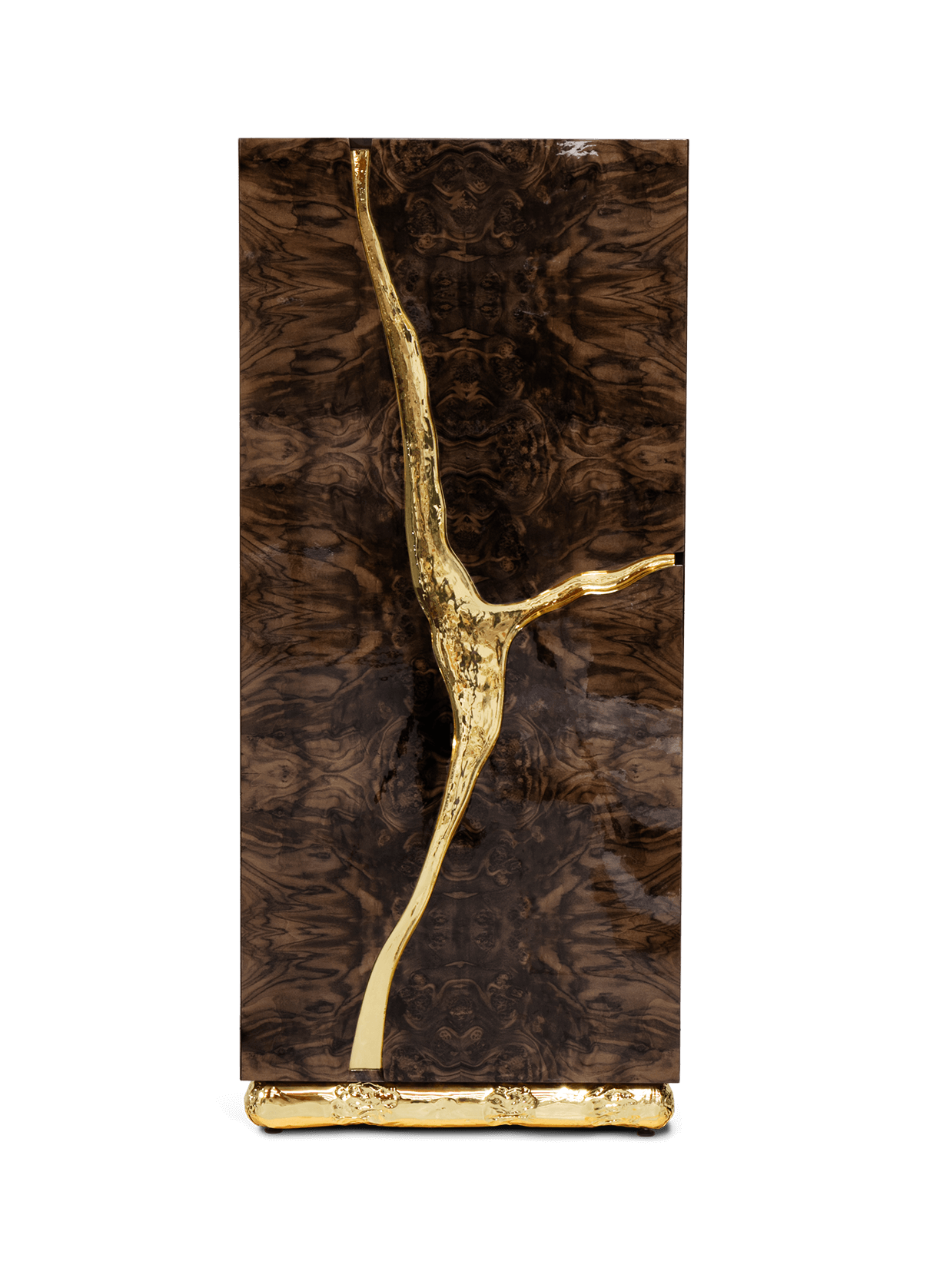 Szafka Fissure z orzecha