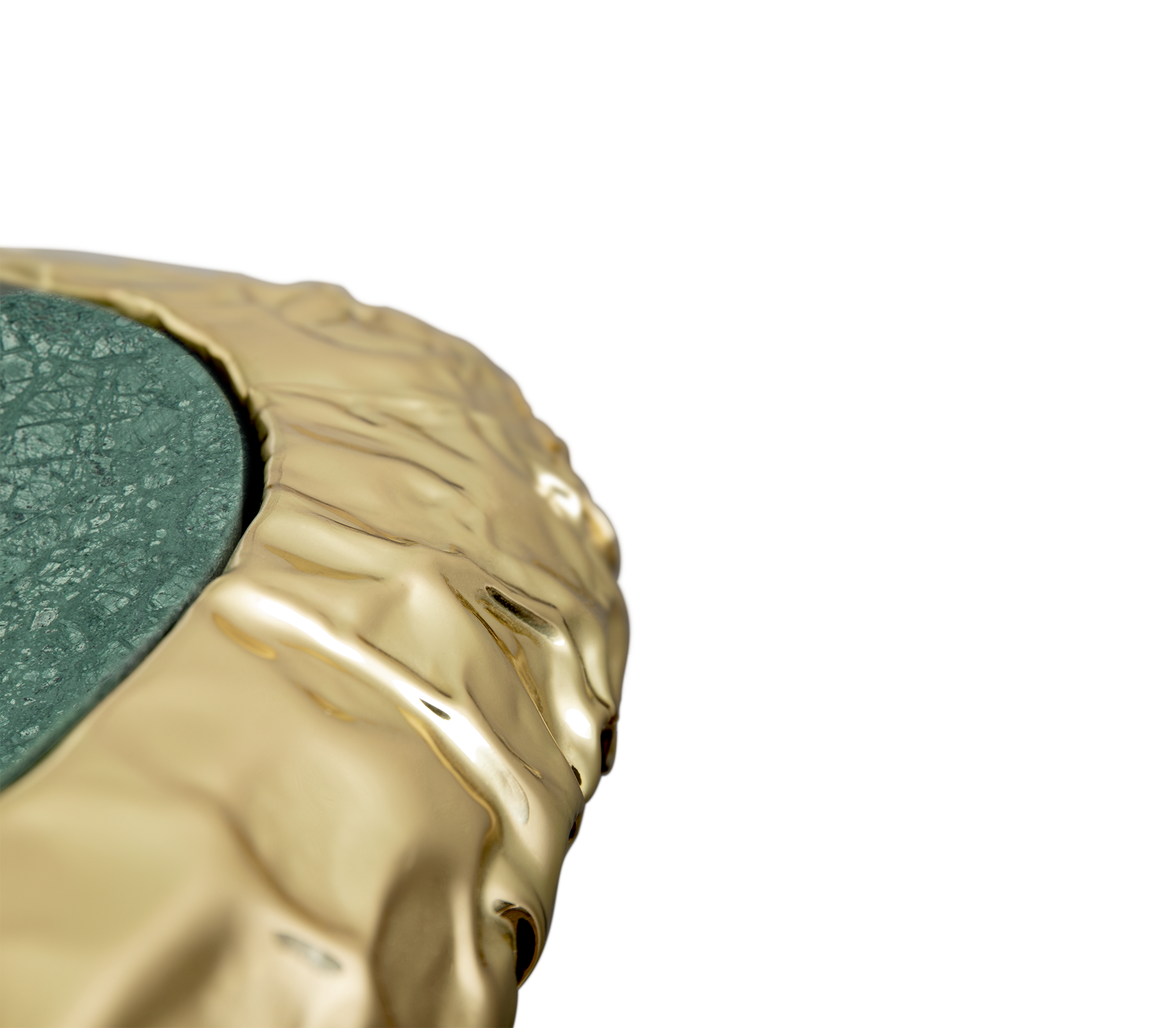 Stolik boczny Megalith z kamienia Guatemala