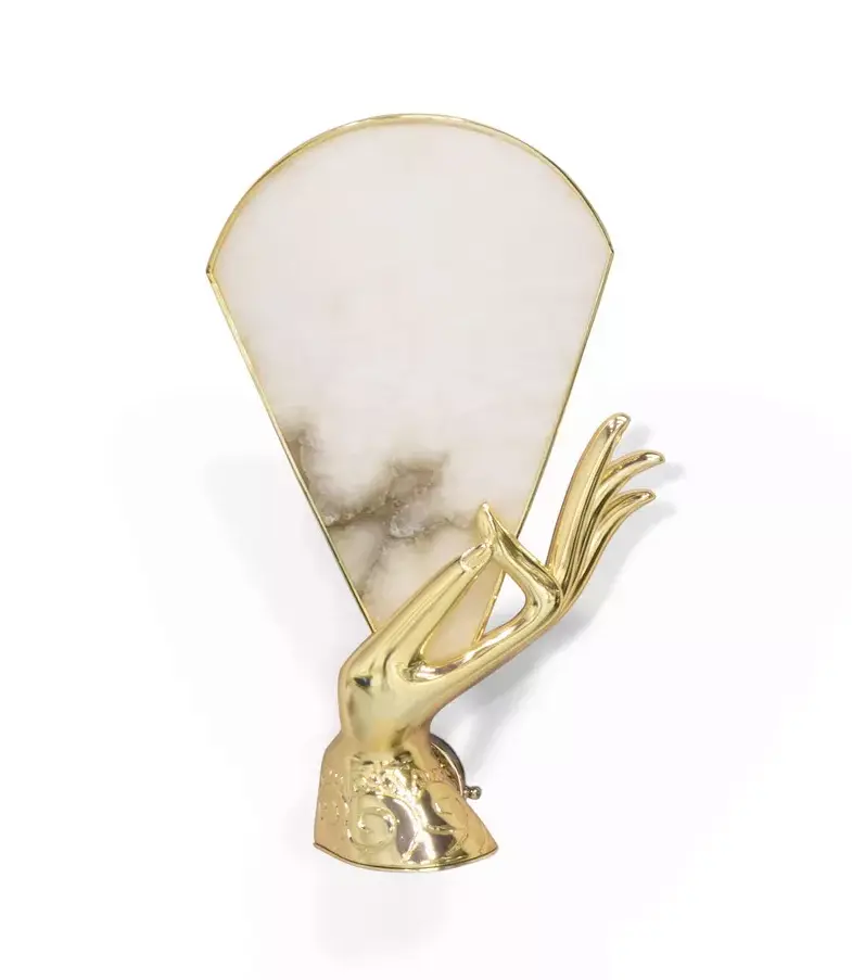 Kinkiet Muse Alabaster Sconce