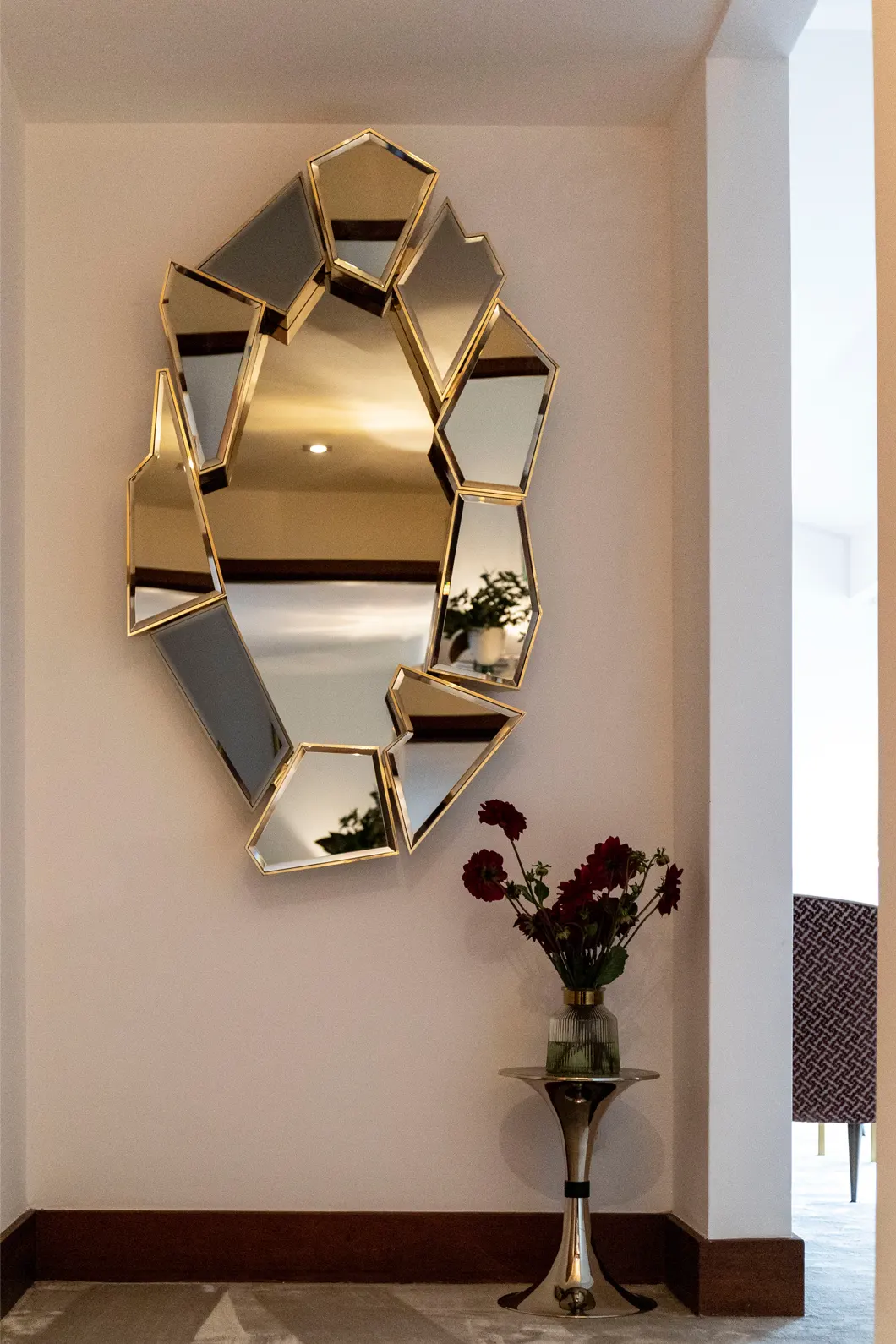 Lustro Shatter srebrne - 1