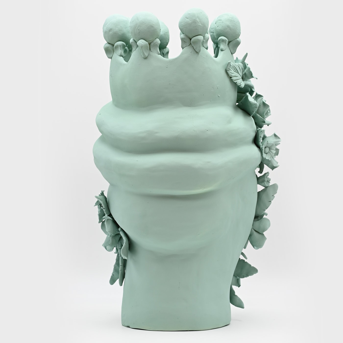 Ręcznie wykonana rzeźba Głowa Maura