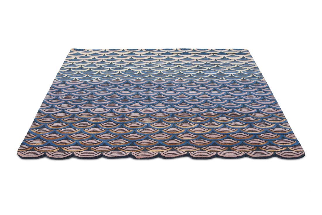 Dywan Masquerade Blue 160008 | Rozmiar: 170 x 240 cm