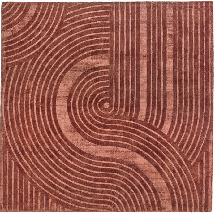 Dywan Zen rust | Rozmiar: 200 x 200 cm