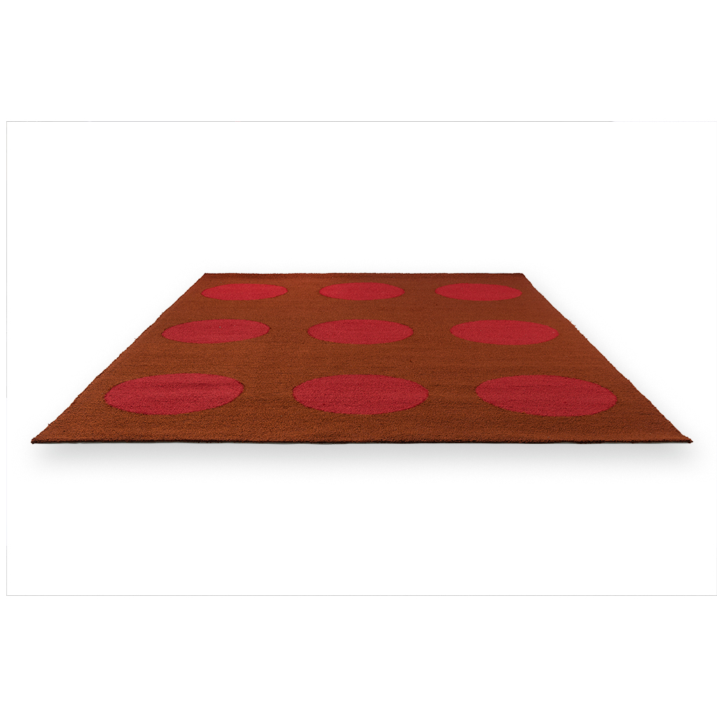 Dywan Uliczny Habitat Festival Dots Red 495800 | Rozmiar: 200 x 280 cm