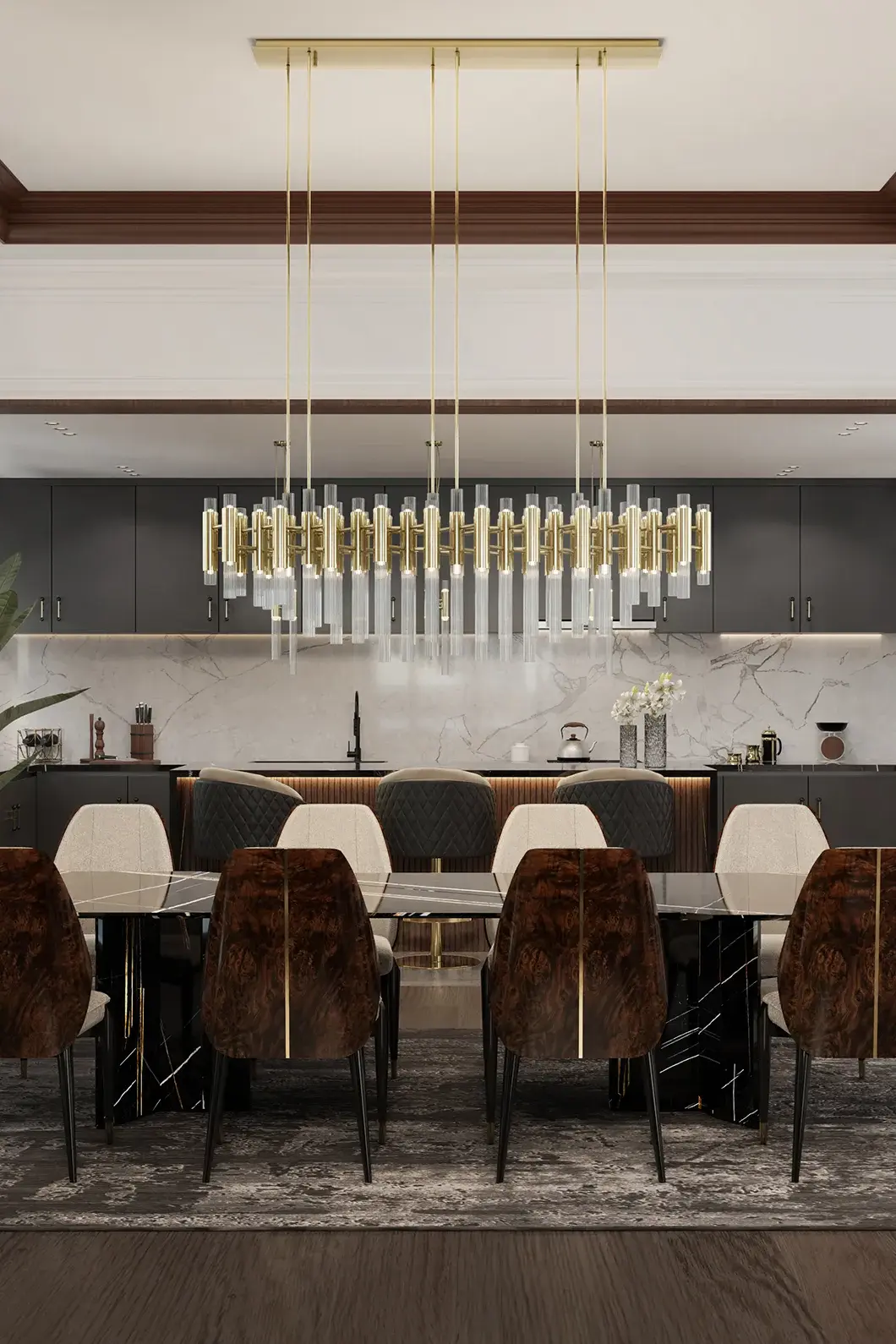 Lampa wisząca Cascade Rectangular - 6