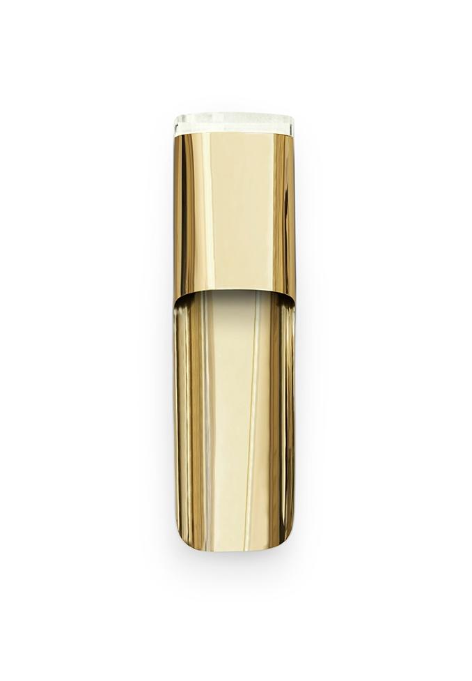 Kinkiet mosiężny kanciasty