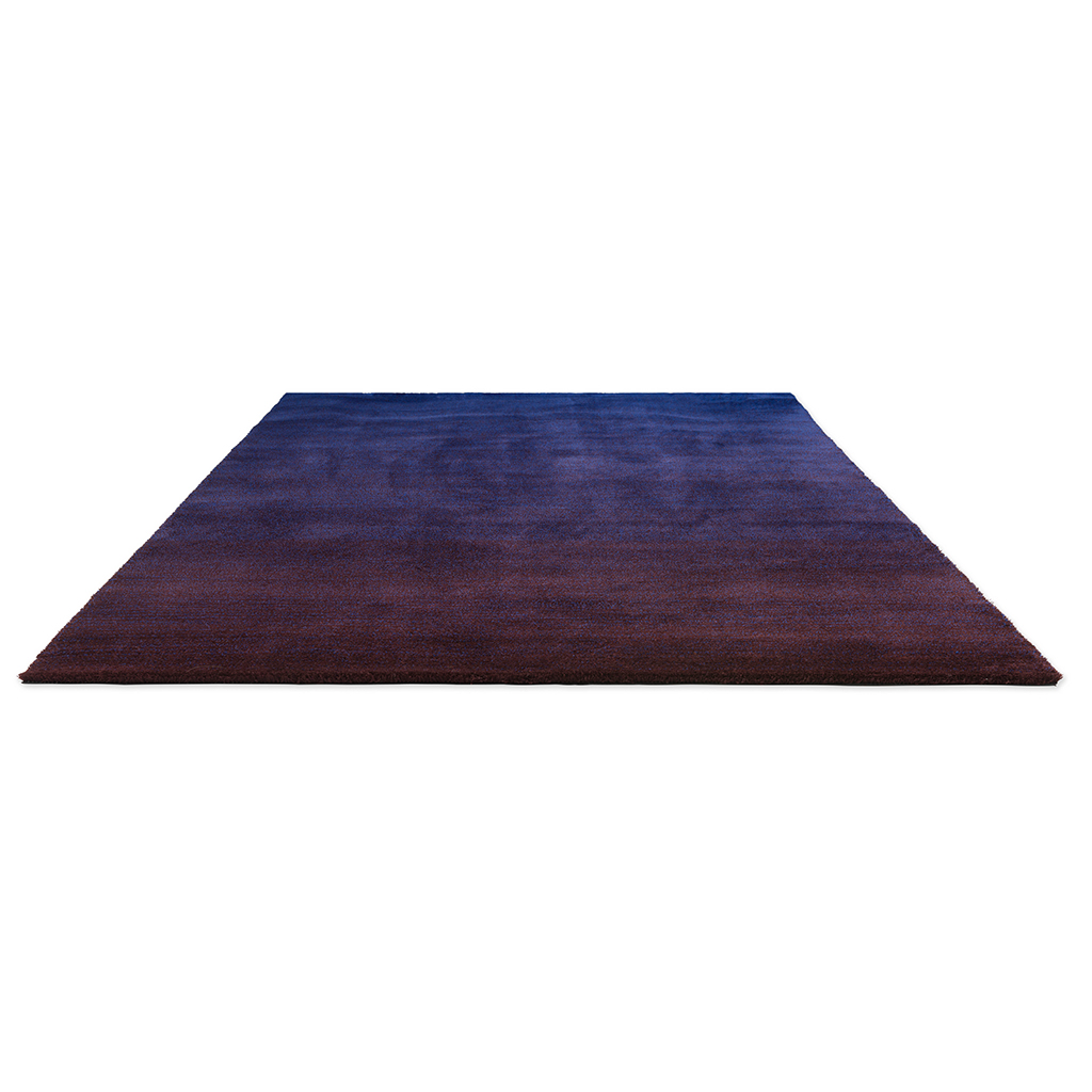 Dywan Shade Low electric blue/aub. 010118 | Rozmiar: 200 x 300 cm