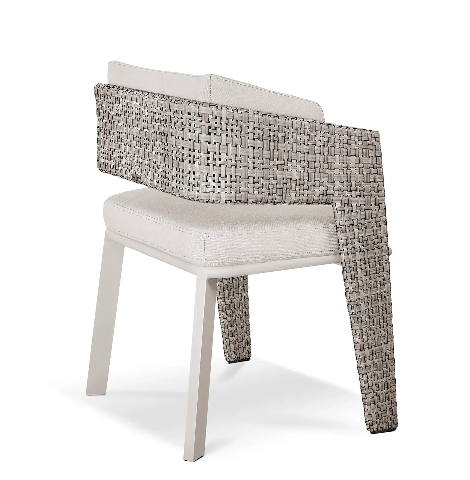 Drewniane krzesło jadalniane ogrodowe Crown