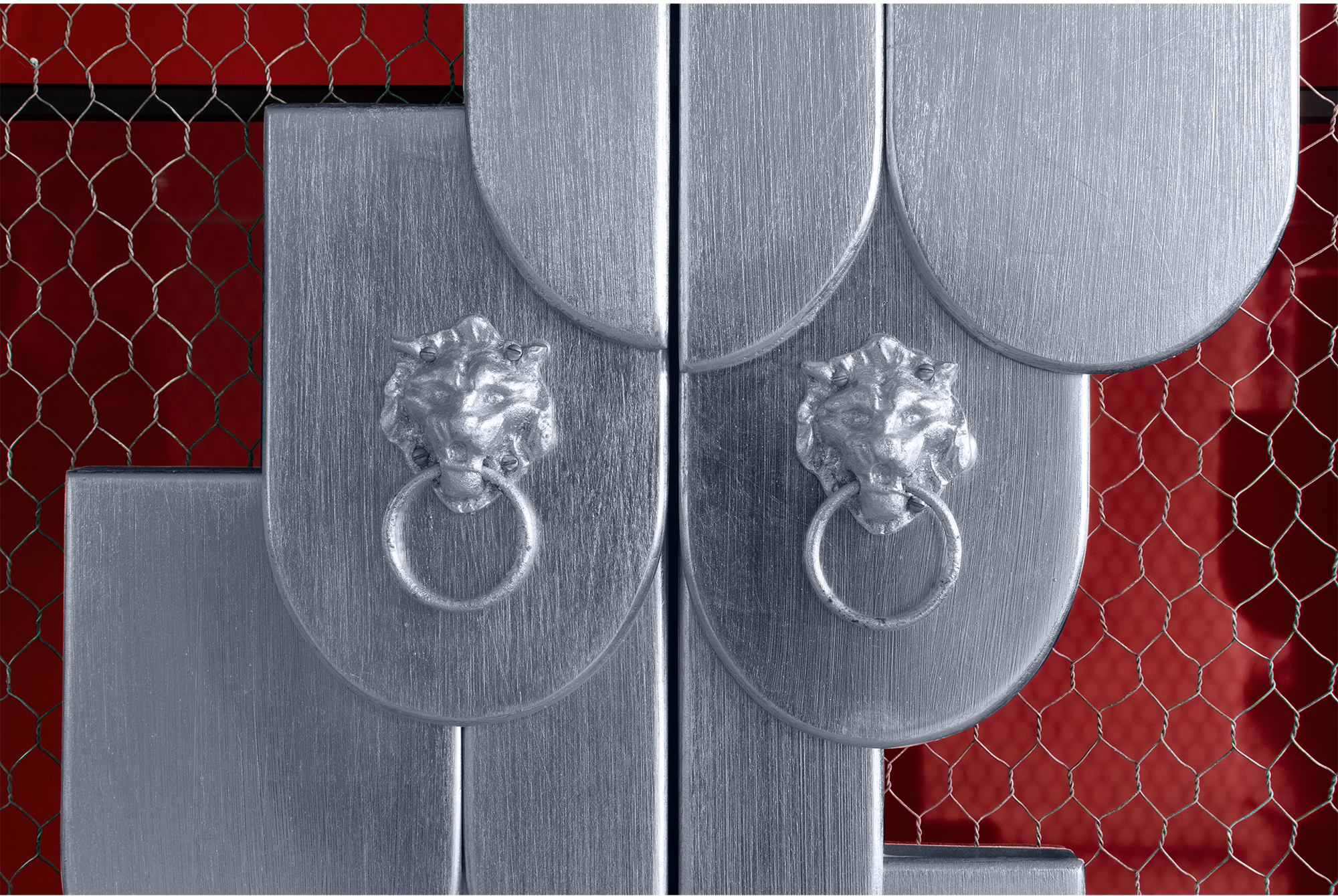 Czerwona szafka Porto