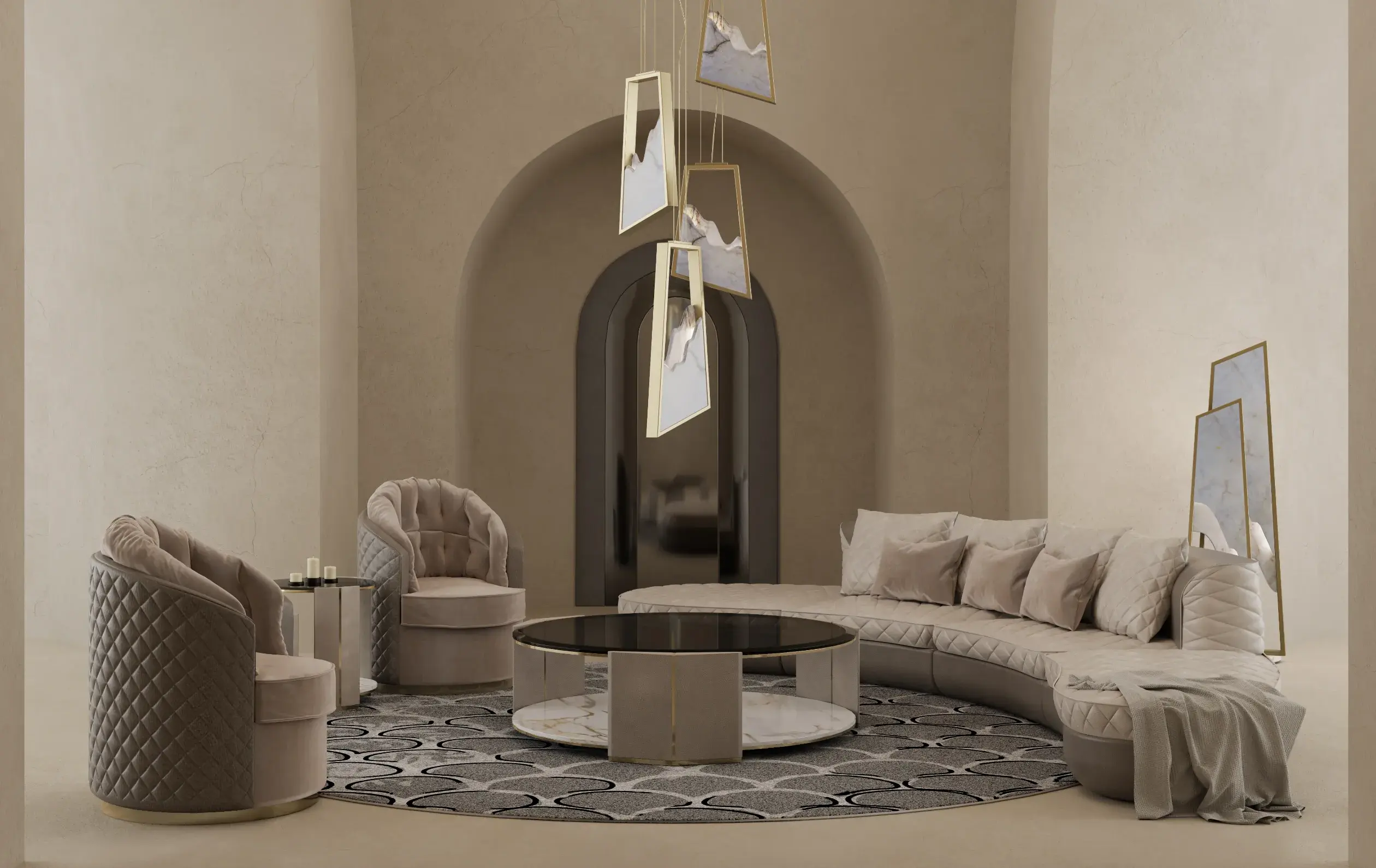 Zestaw stolików kawowych Summit - 8