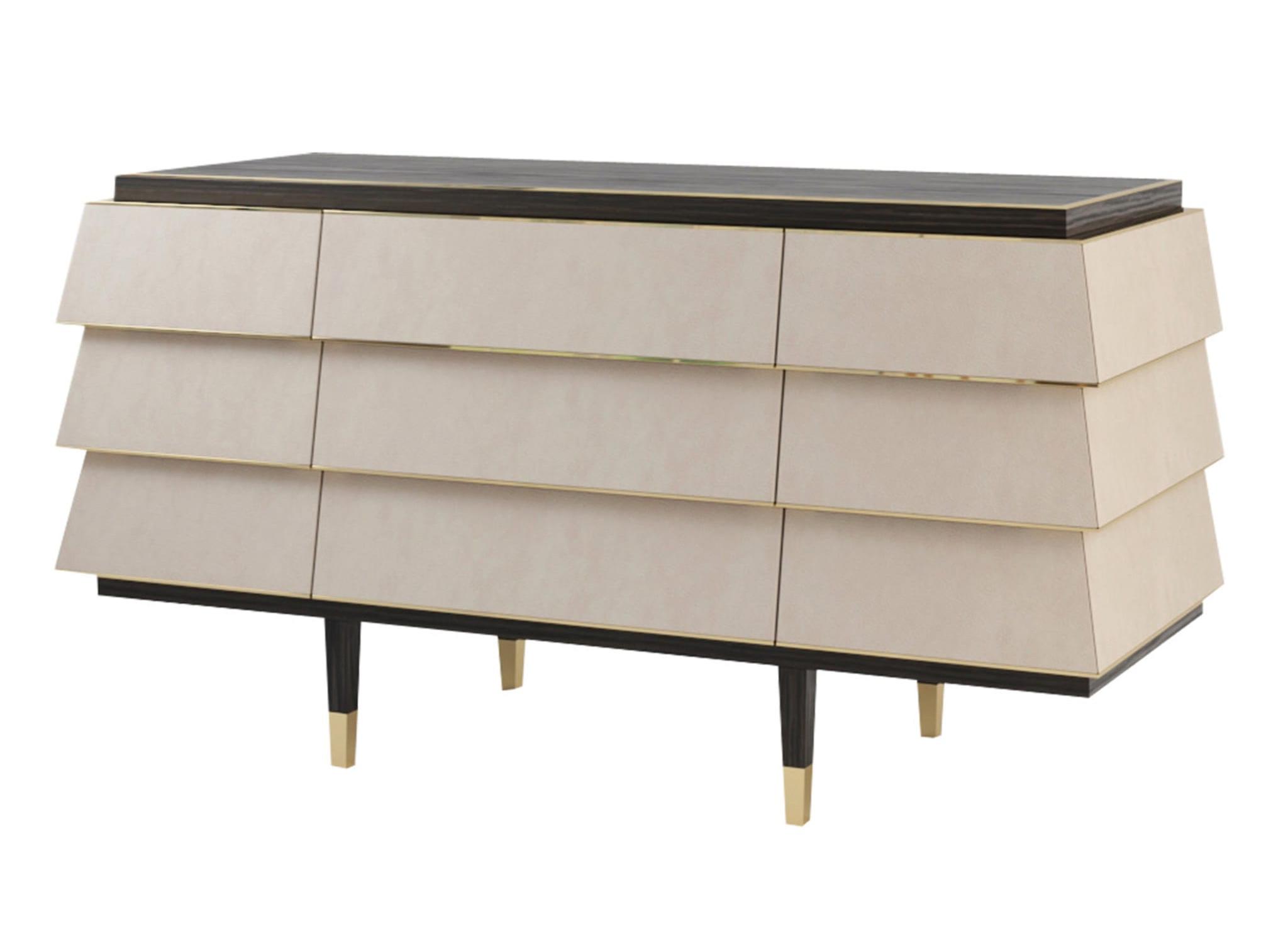Komoda Hancock luksusowa włoska | Kolor: Beige