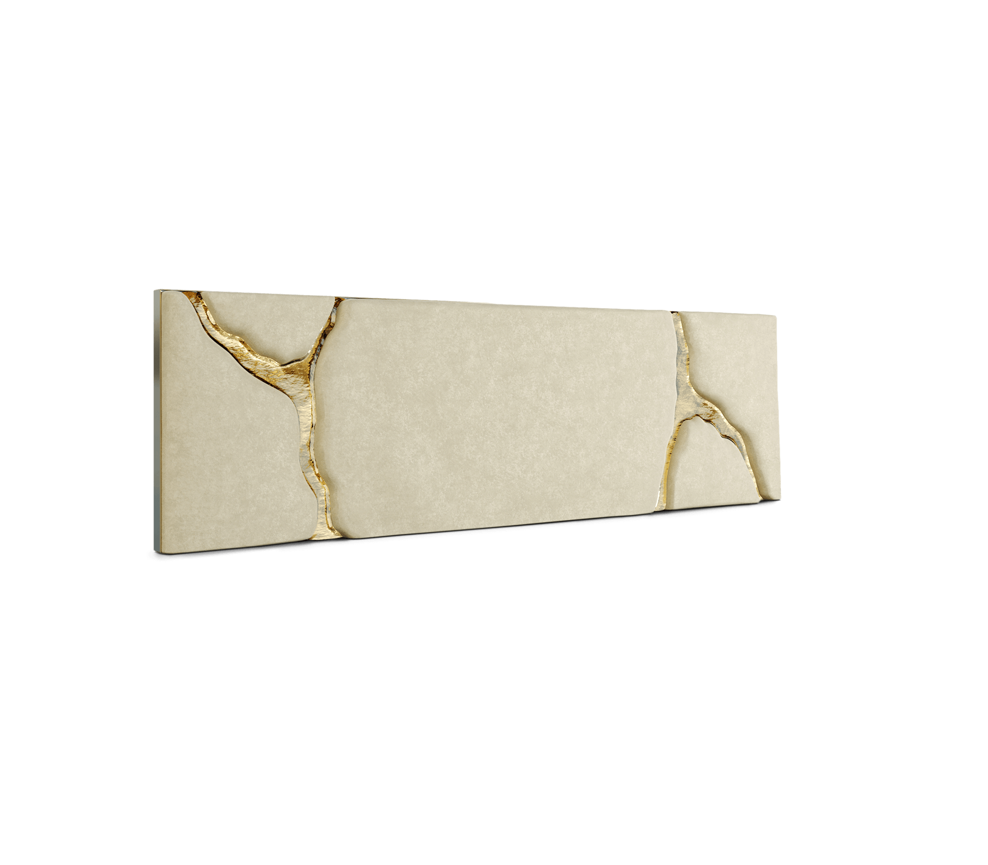 Biały zagłówek Fissure