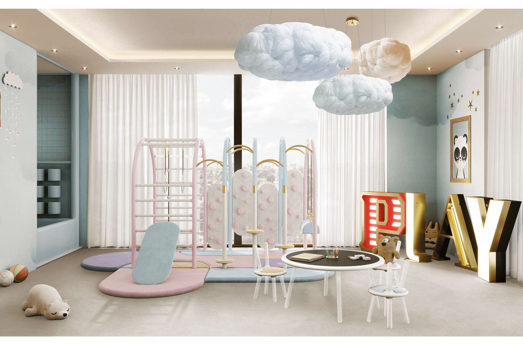 Oświetlenie literka Y – Youthful