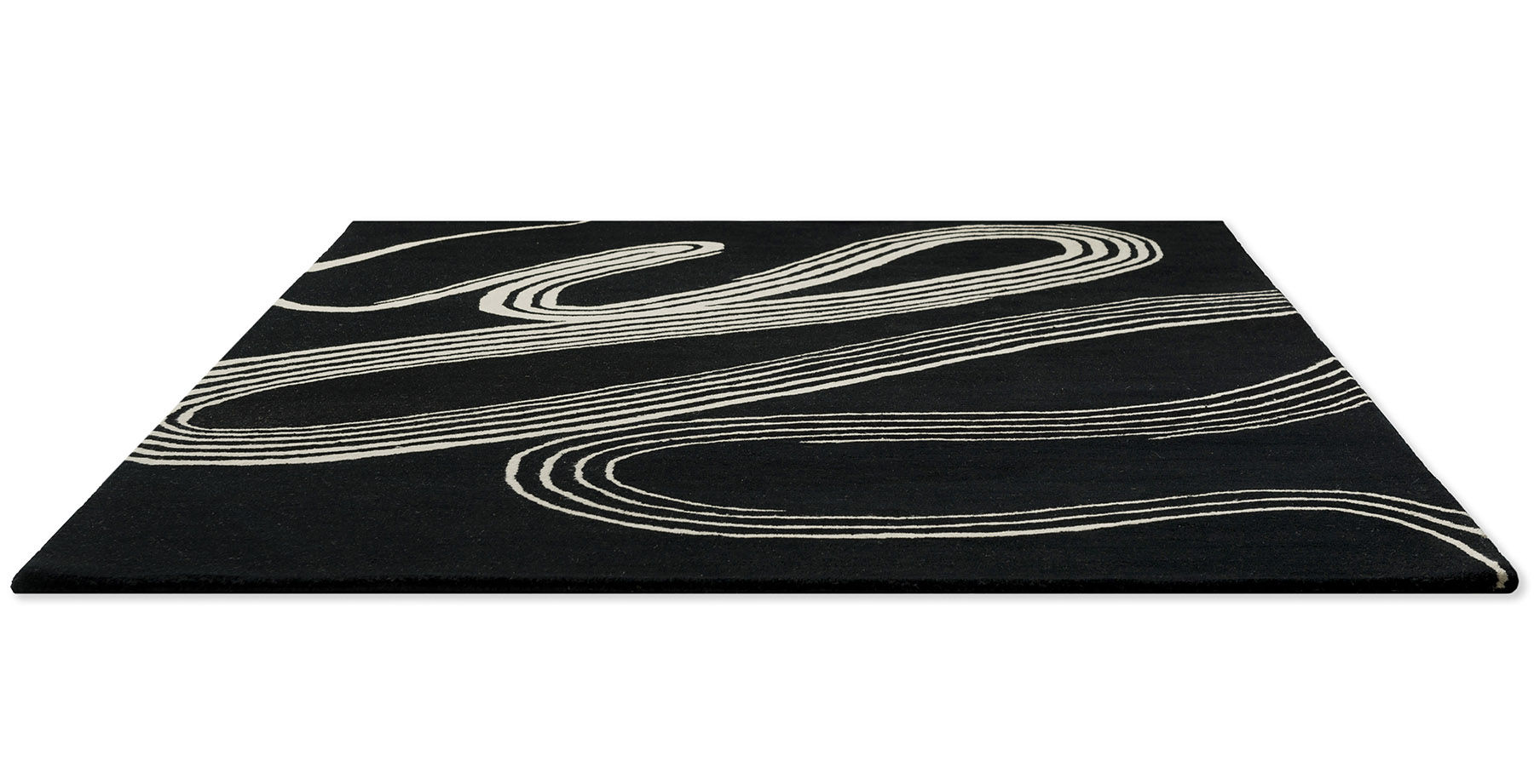Dywan Decor Flow Caviar 91305 | Rozmiar: 160 x 230 cm