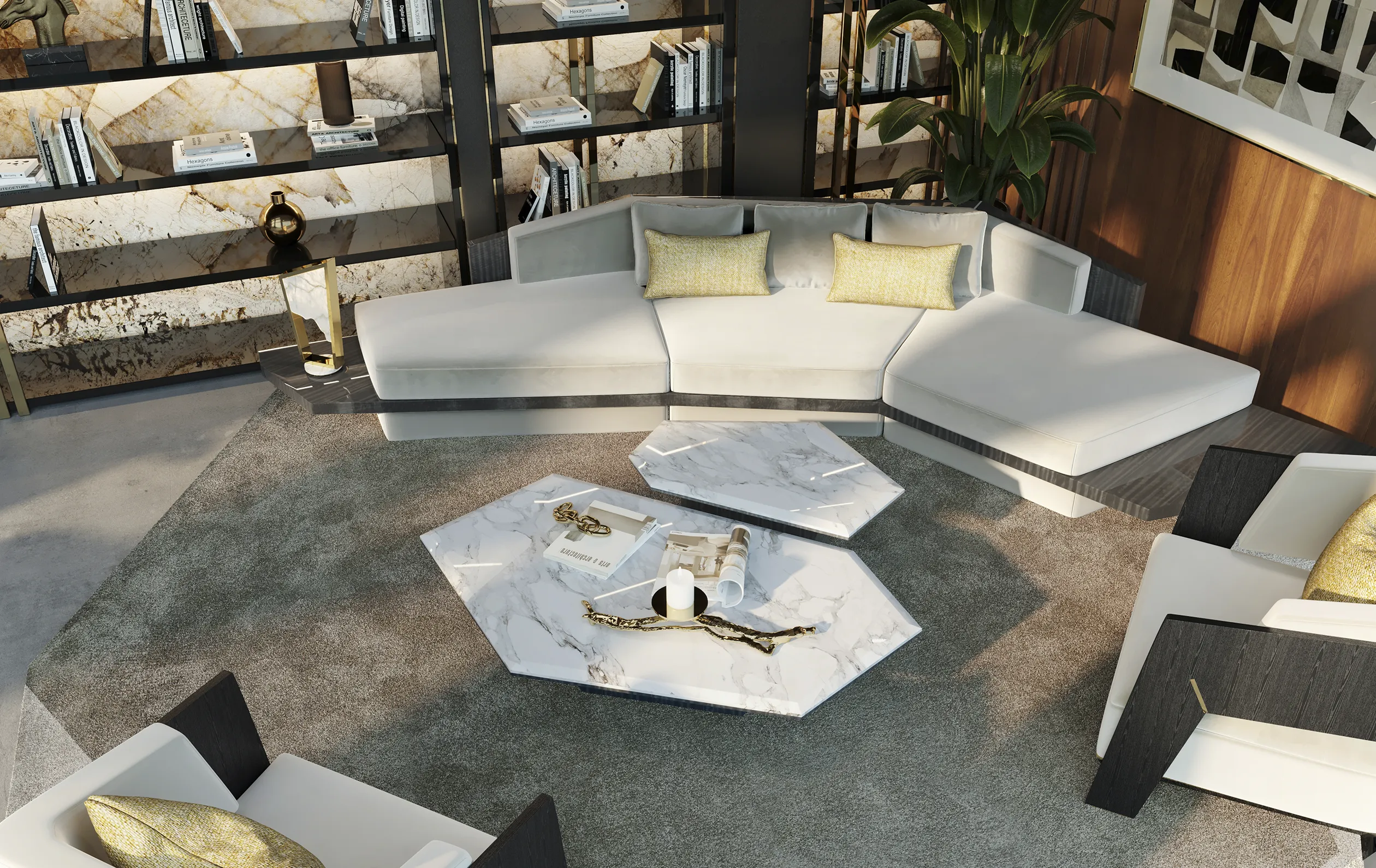 Zestaw stolików kawowych Summit II - 1