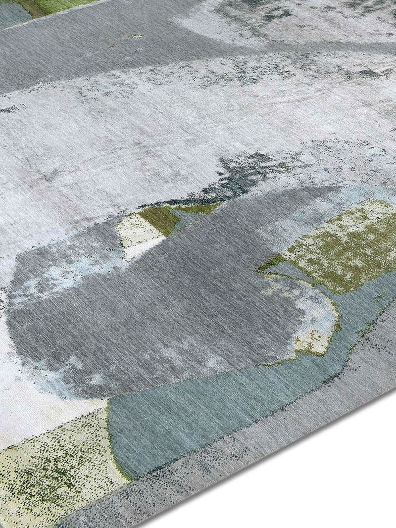 Dywan No. 01 Green Rust | Rozmiar: 122 x 183 cm