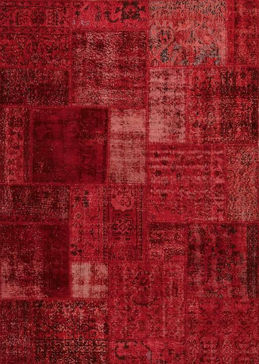 Dywan Red Patchwork