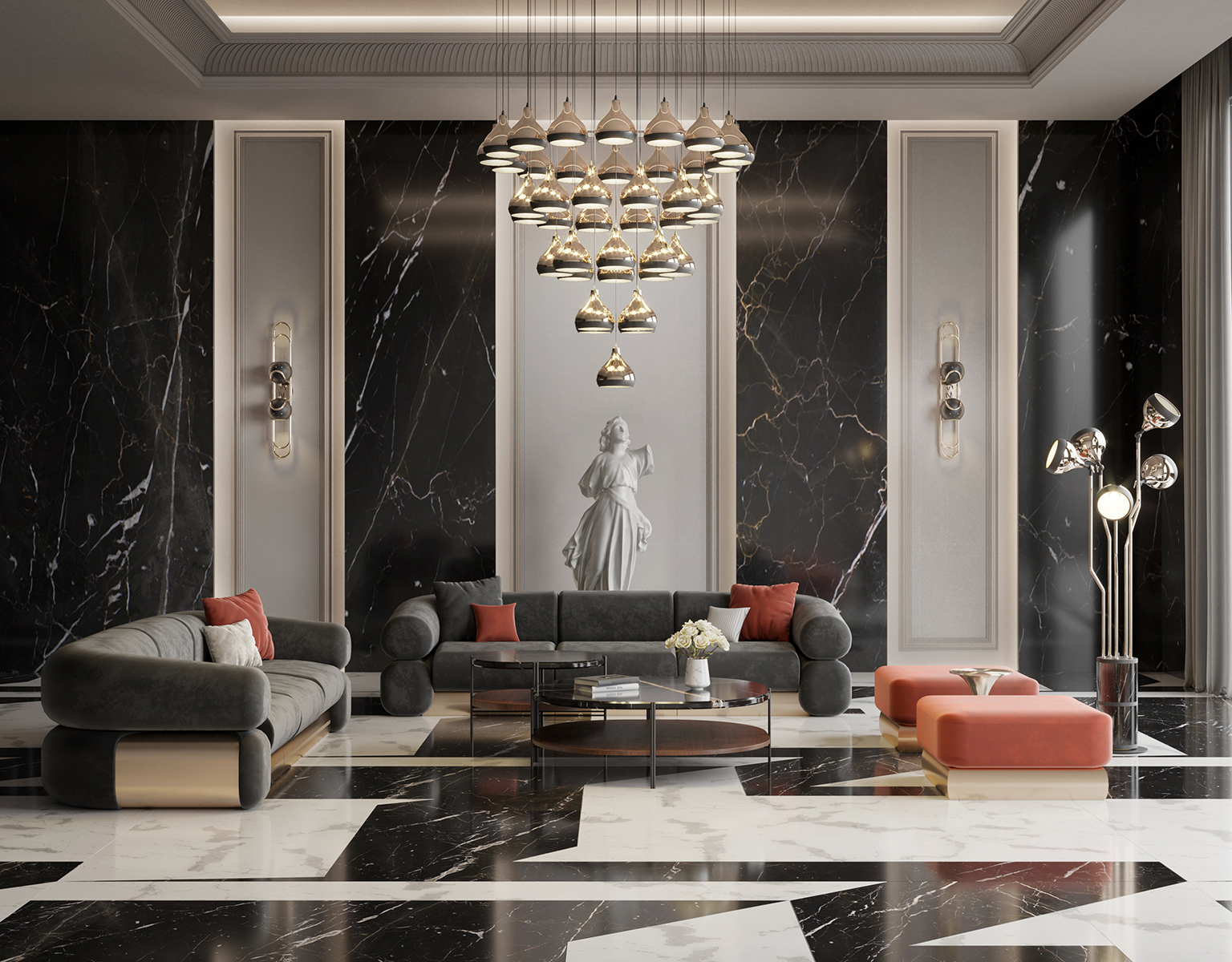 Lampa podłogowa Grace - 5