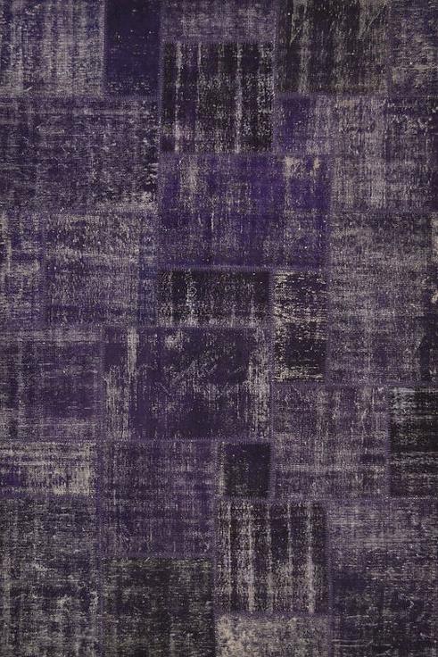 Dywan Dark Purple Patchwork | Rozmiar: 250 x 300 cm