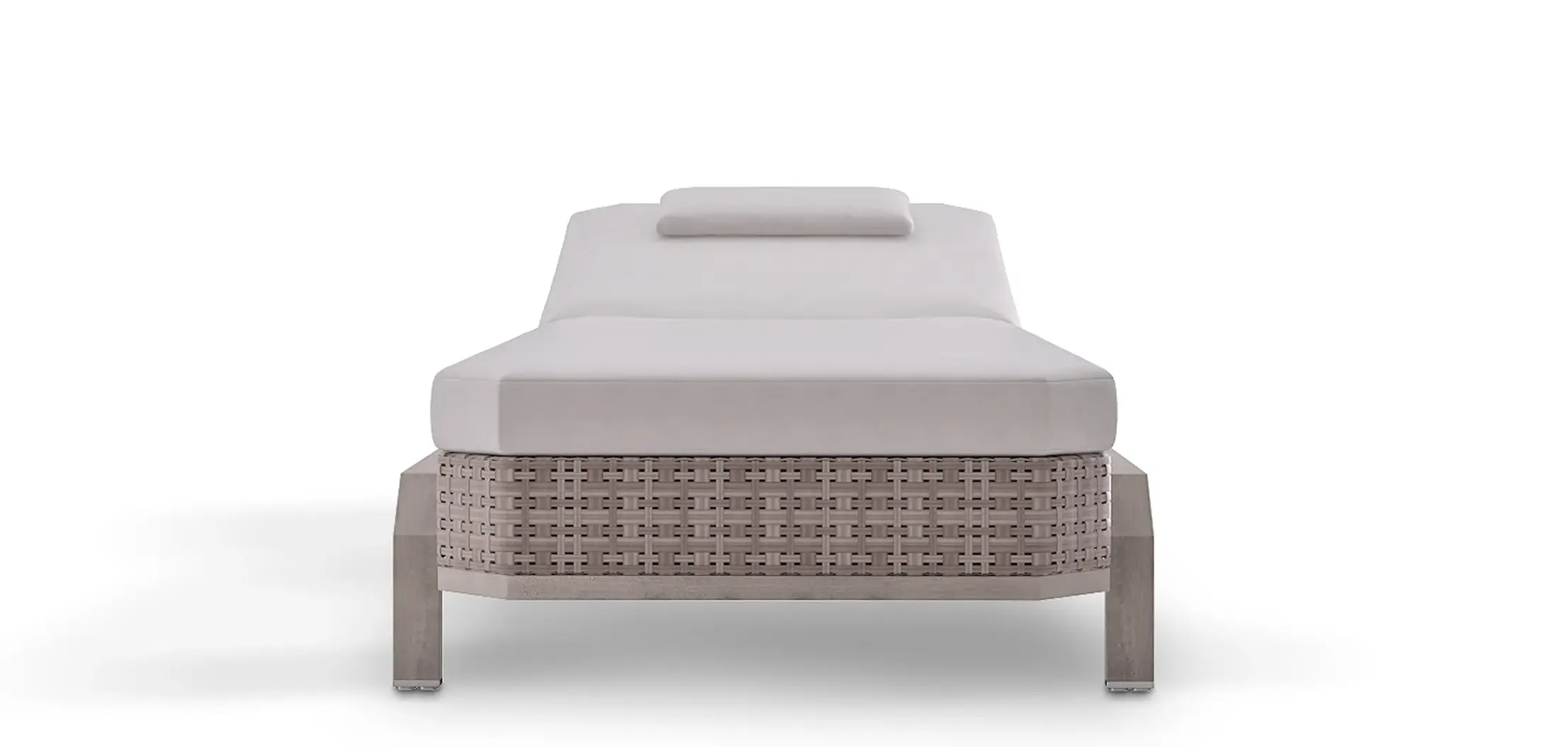 Drewniany leżak ogrodowy Heritage