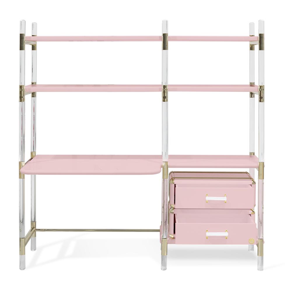 Różowa biblioteczka Jigsaw Puzzle