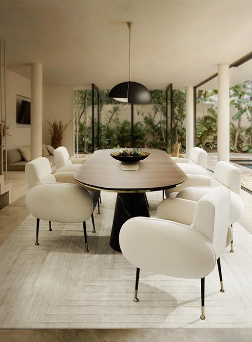 Owalny stół jadalniany Forge - 5