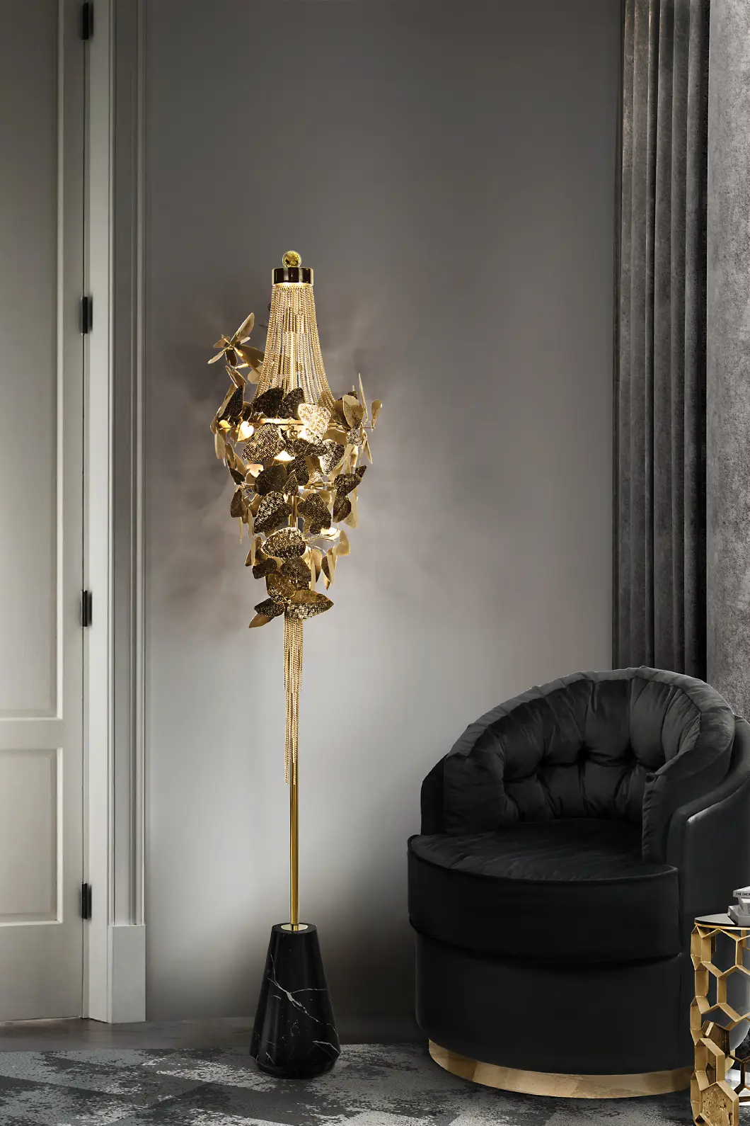 Obrotowy fotel Luxe - 15