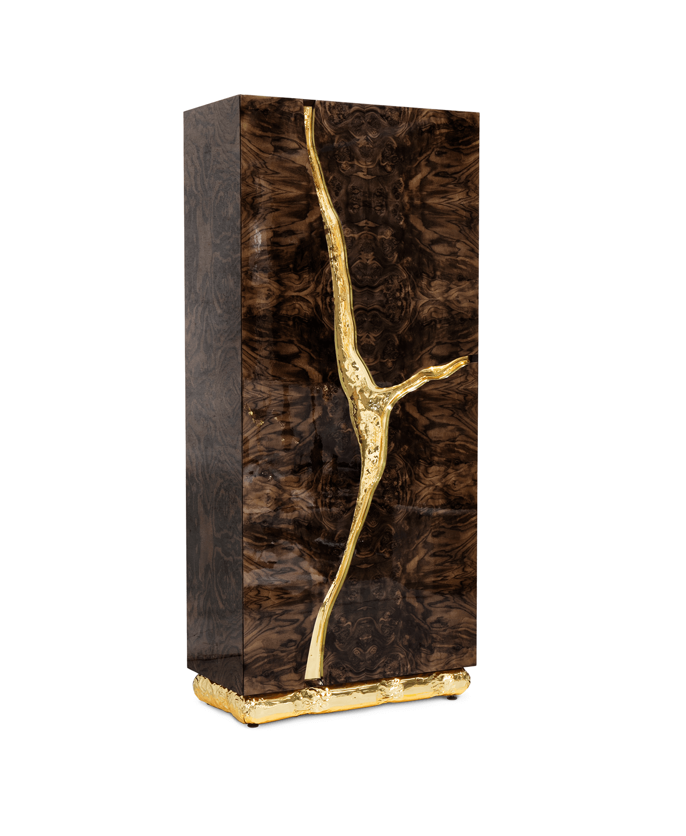 Szafka Fissure z orzecha