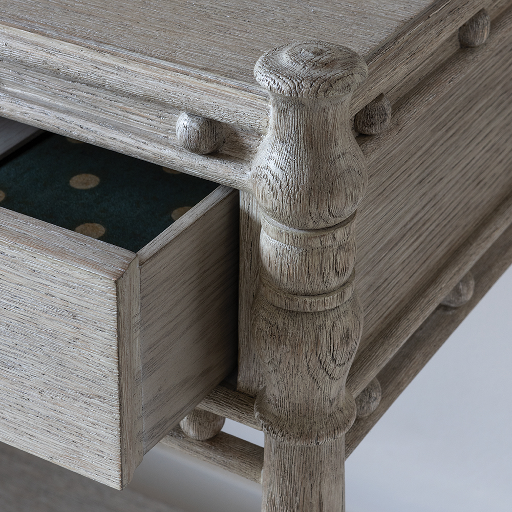 Konsola Morris Greyed Oak