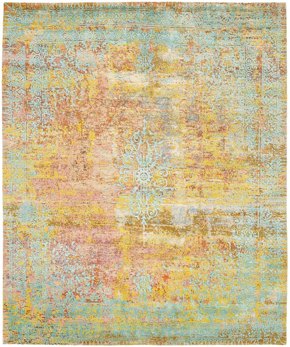 Dywan Ferrara Artwork Special Rocked Pink Aqua | Rozmiar: 300 x 400 cm