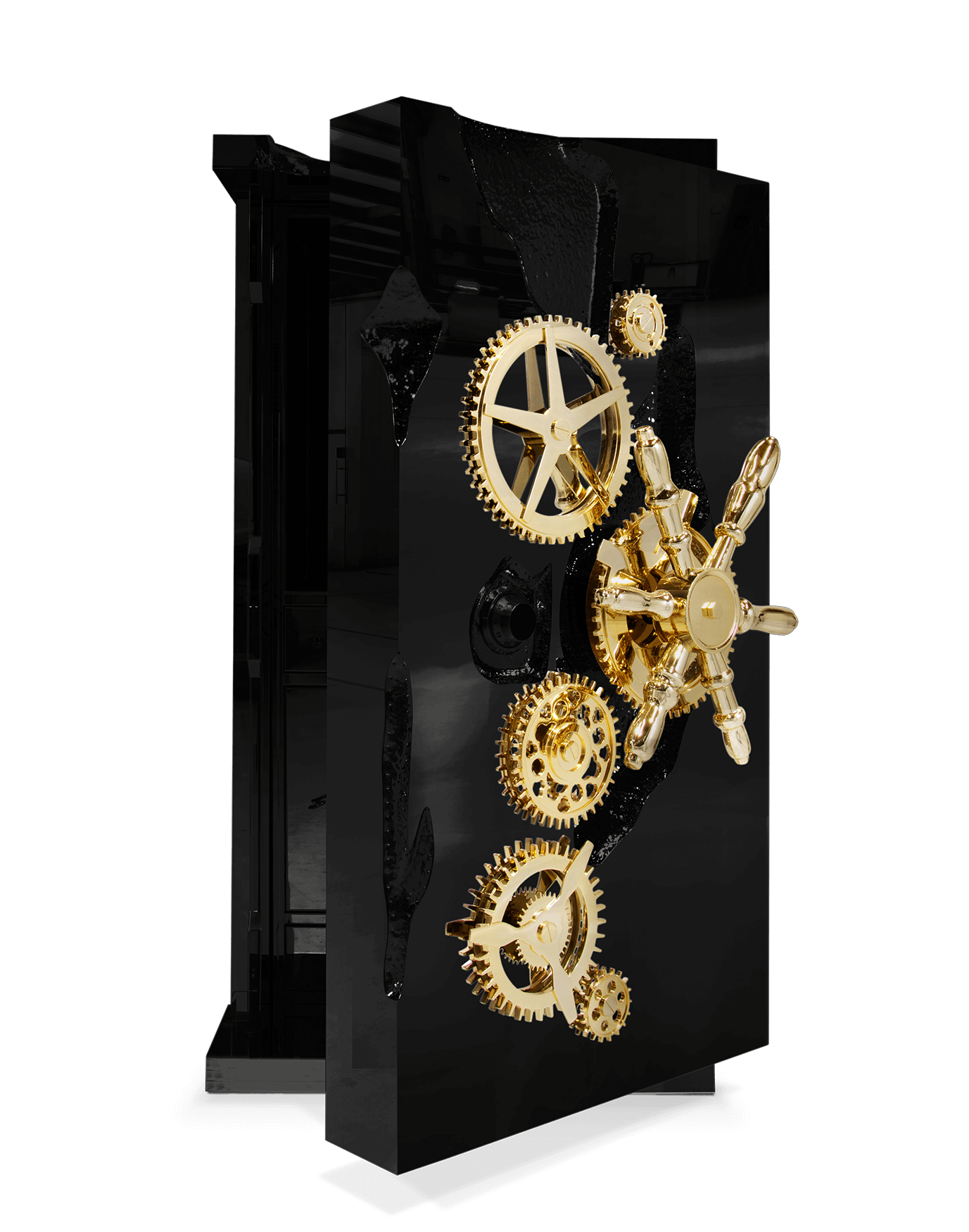 Czarny sejf Elite Tycoon