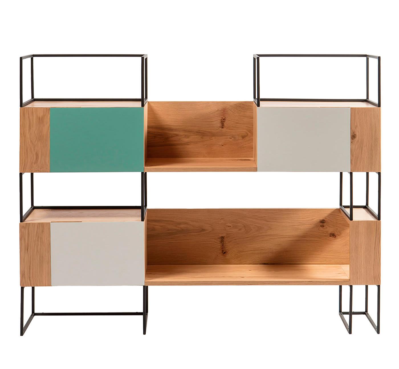 Otwarty Regał Drewniany