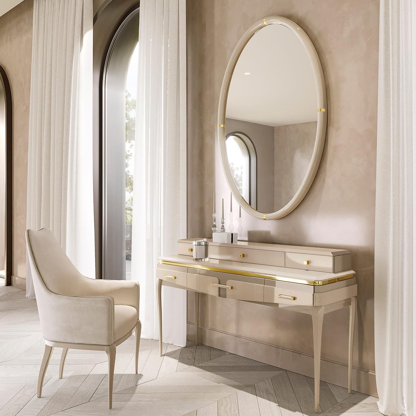 Toaletka Victor w kolorze kości słoniowej