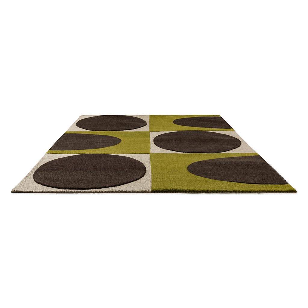 Dywan Spot Square Walnut/Lichen