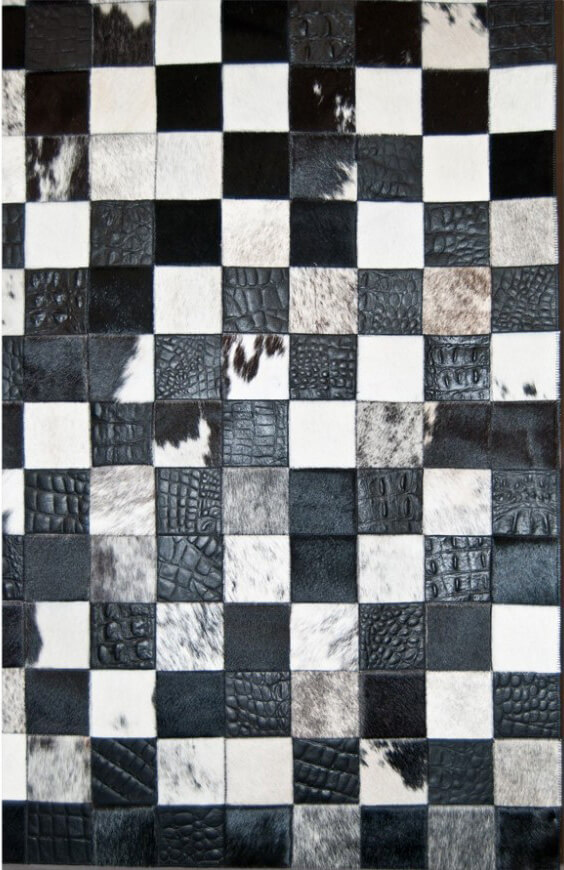 Dywan Mosaic Black & White