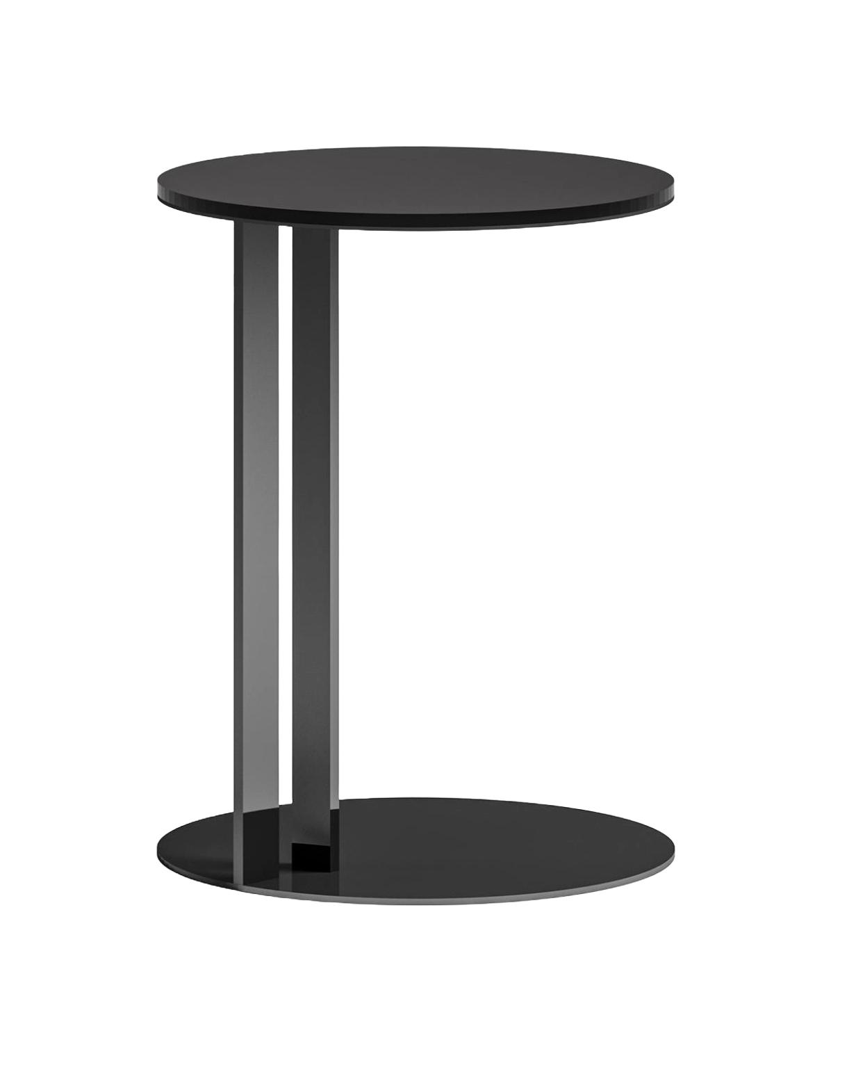 Stolik boczny z blatem szklanym