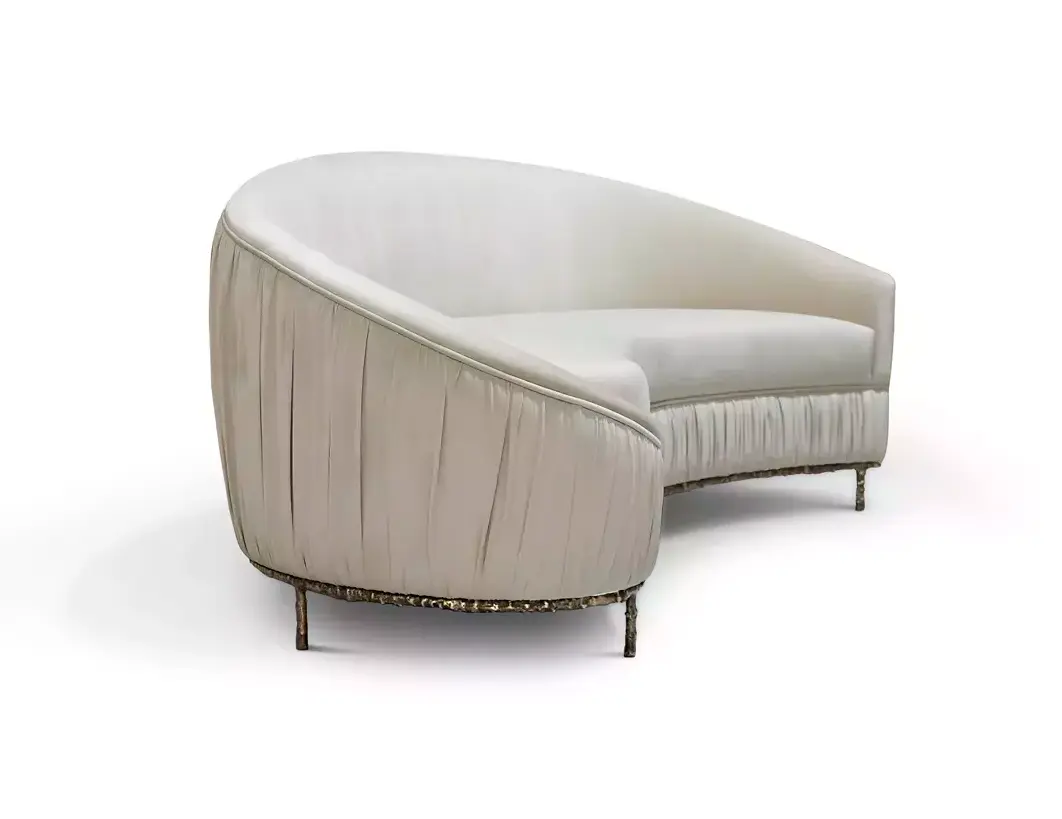 Sofa Vamp z metalową podstawą