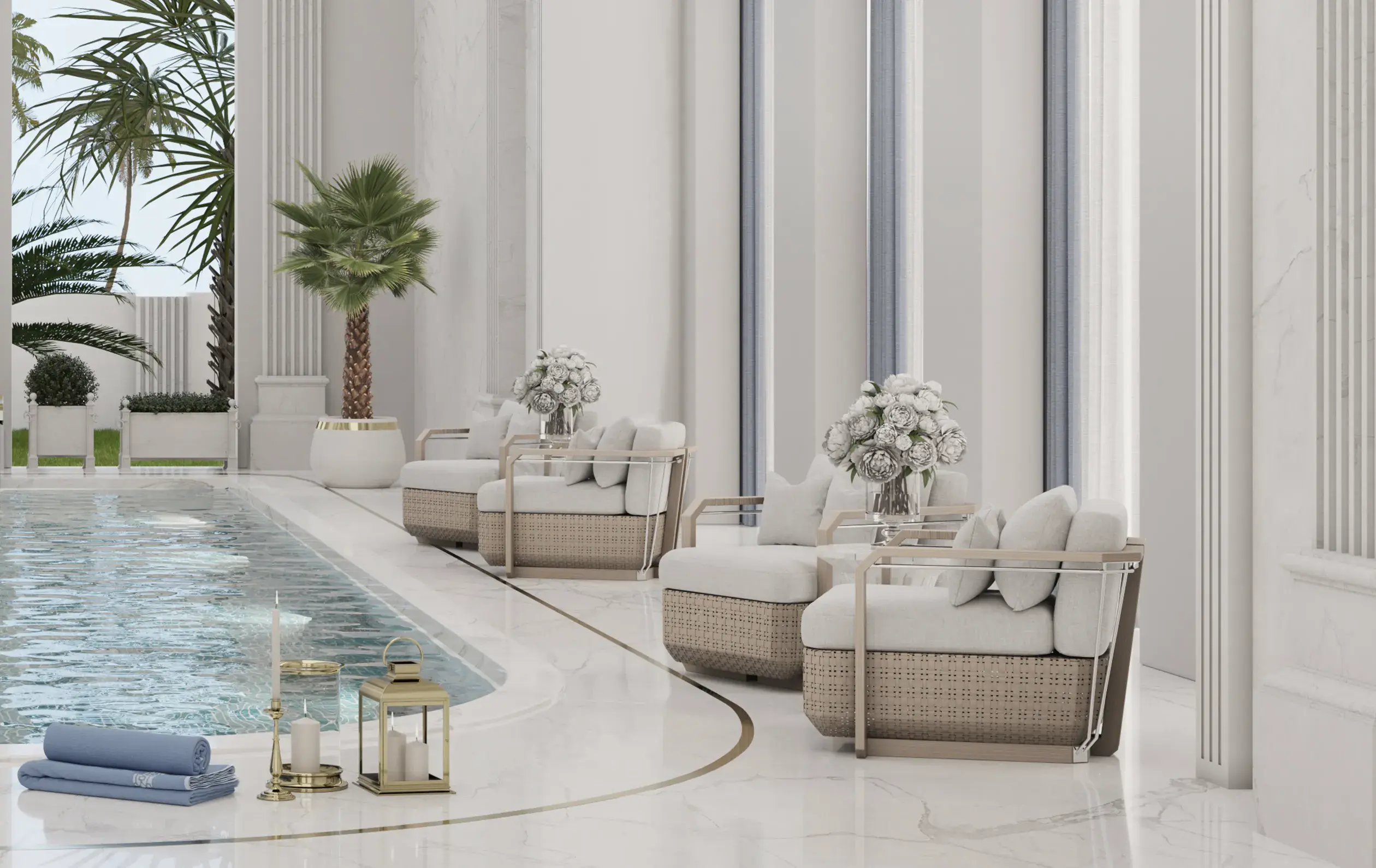 Drewniany fotel ogrodowy Heritage - 6