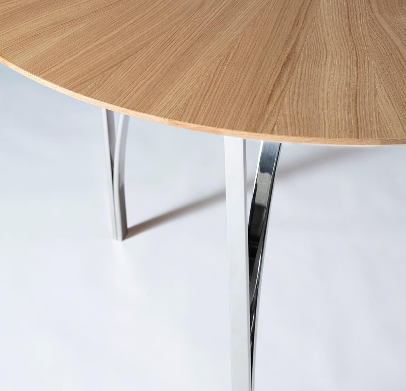 Okrągły Dębowy Stół Jadalny