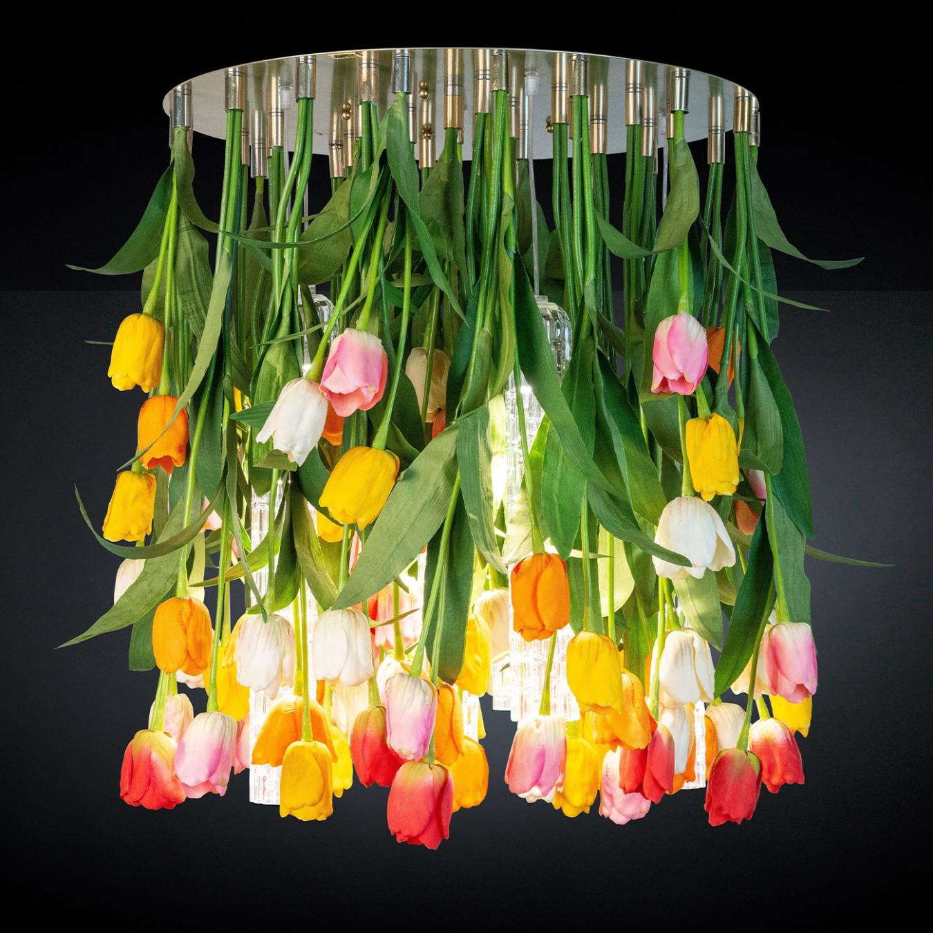 Maxi żyrandol Tulip