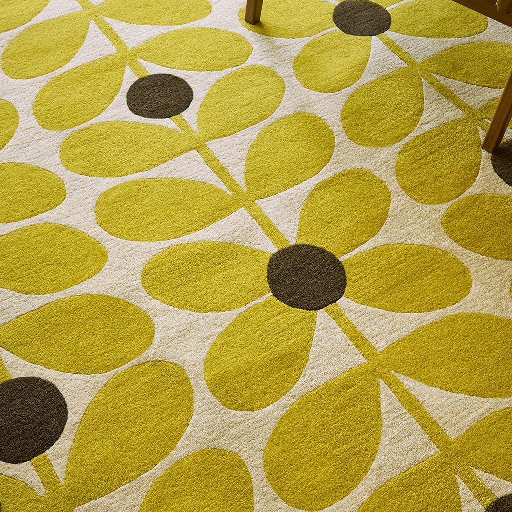 Dywan Sixties Stem Yellow | Rozmiar: 160 × 230 cm