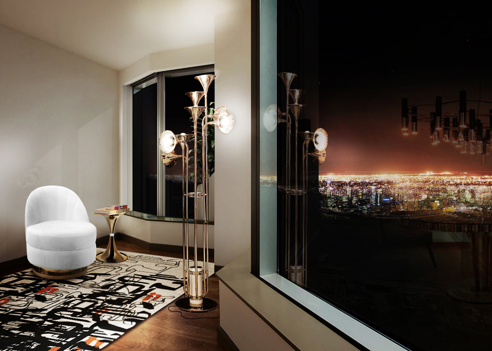 Lampa podłogowa Maestro - 1