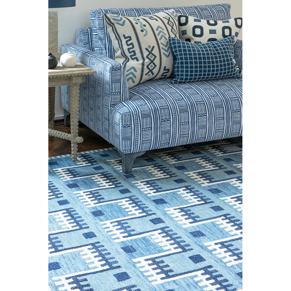 Poduszka Maliana Indigo 50 × 35