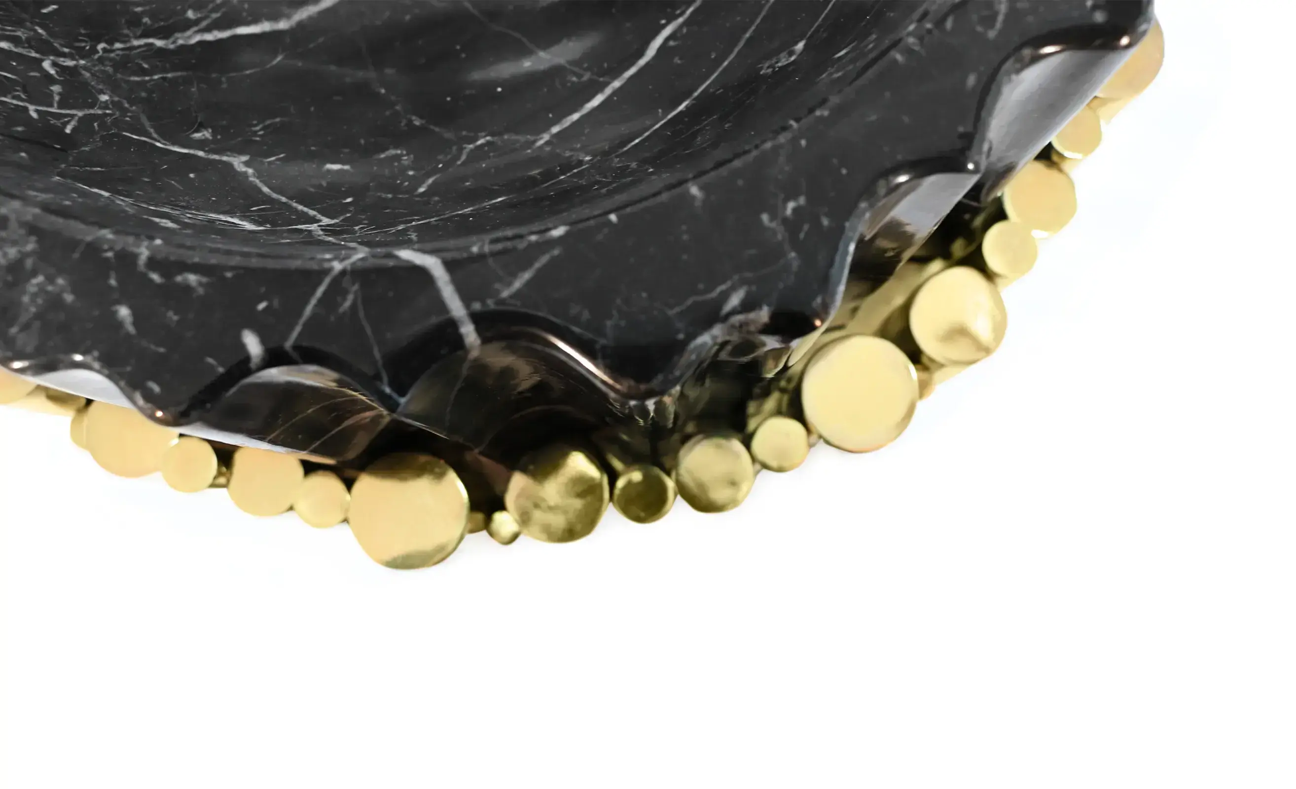 Umywalka wolnostojąca Harmony Black / Gold